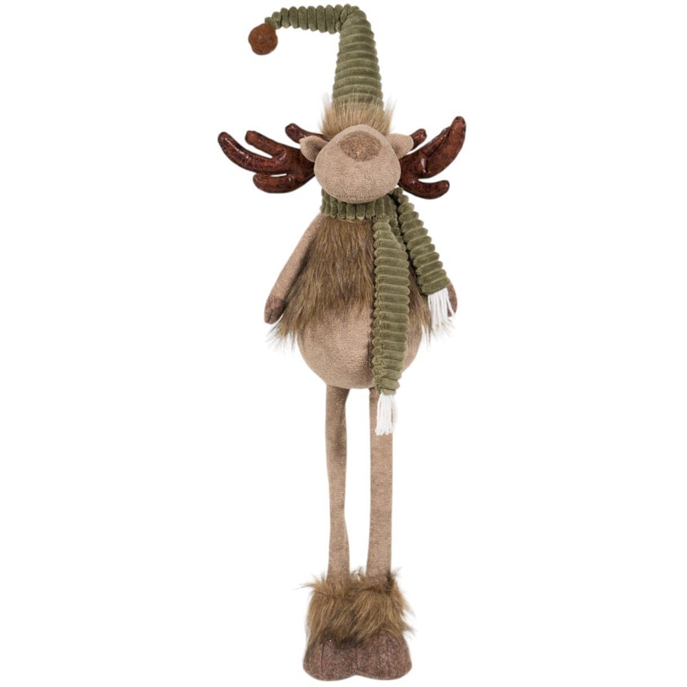 Extendable Woodland Reindeer Standing Decoration Brown Image 5