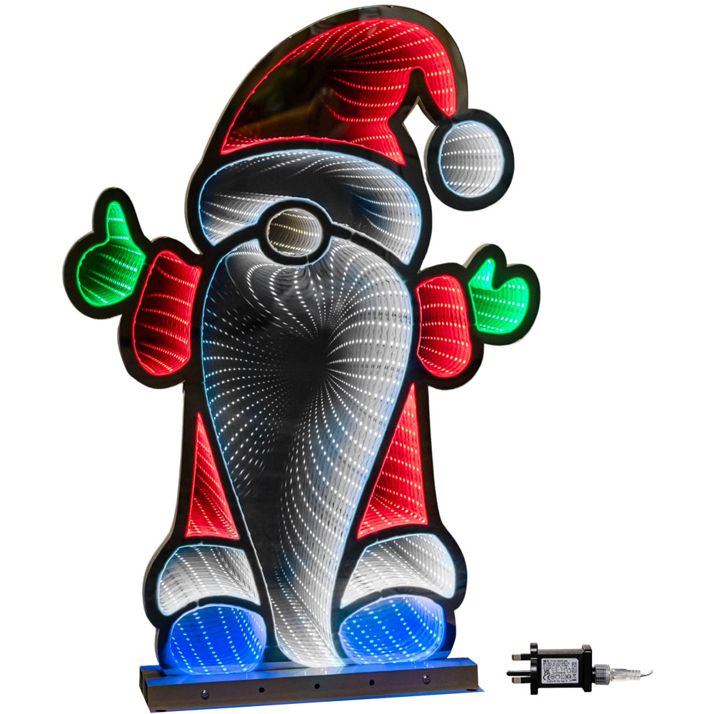 Samuel Alexander Infinity Christmas Santa on Metal Base 60cm Image 2