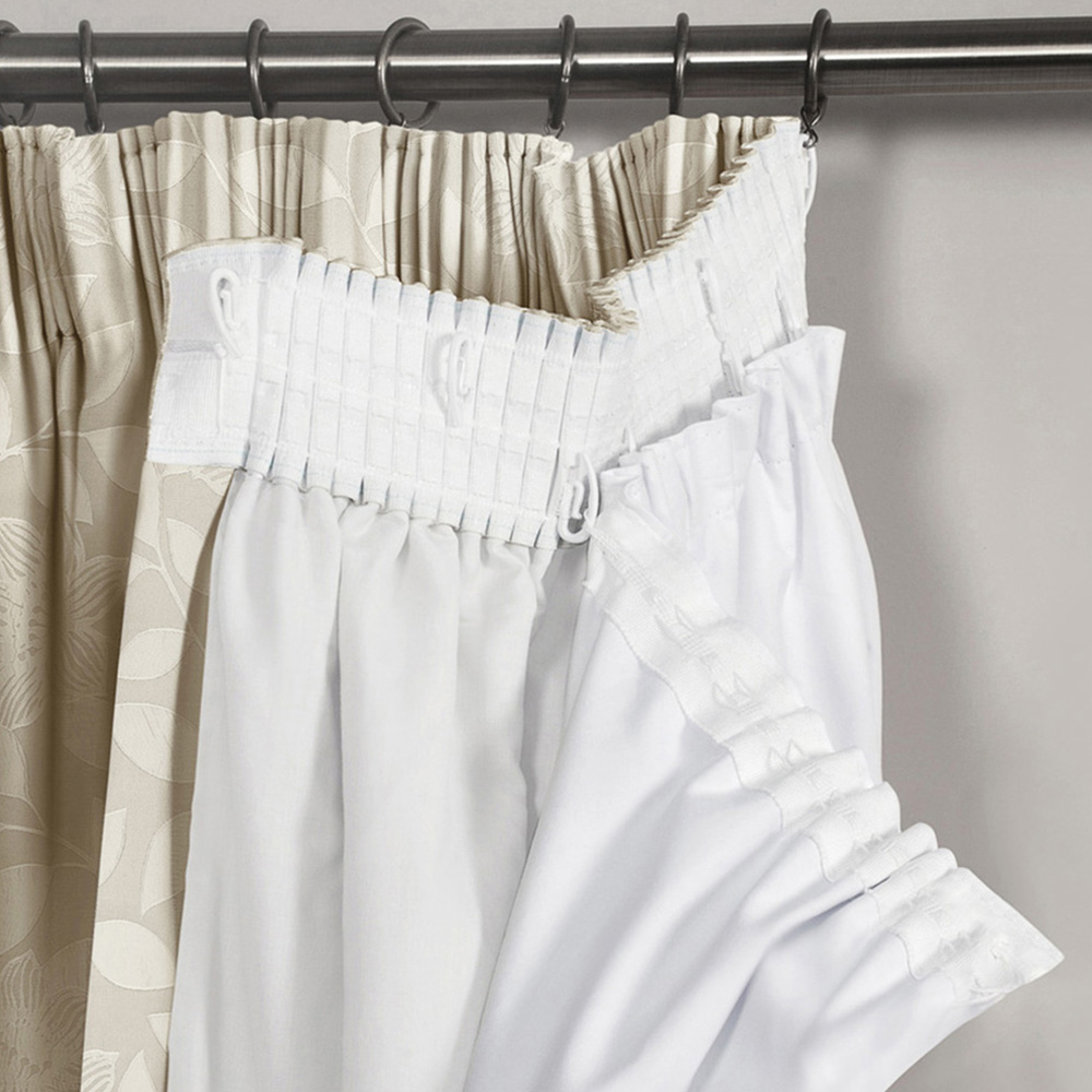 Velosso Thermal Blackout Lined Curtain 168 x 223cm Image 1