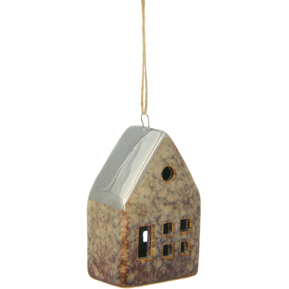Glazed House Hanging Tree Decoration Image 3