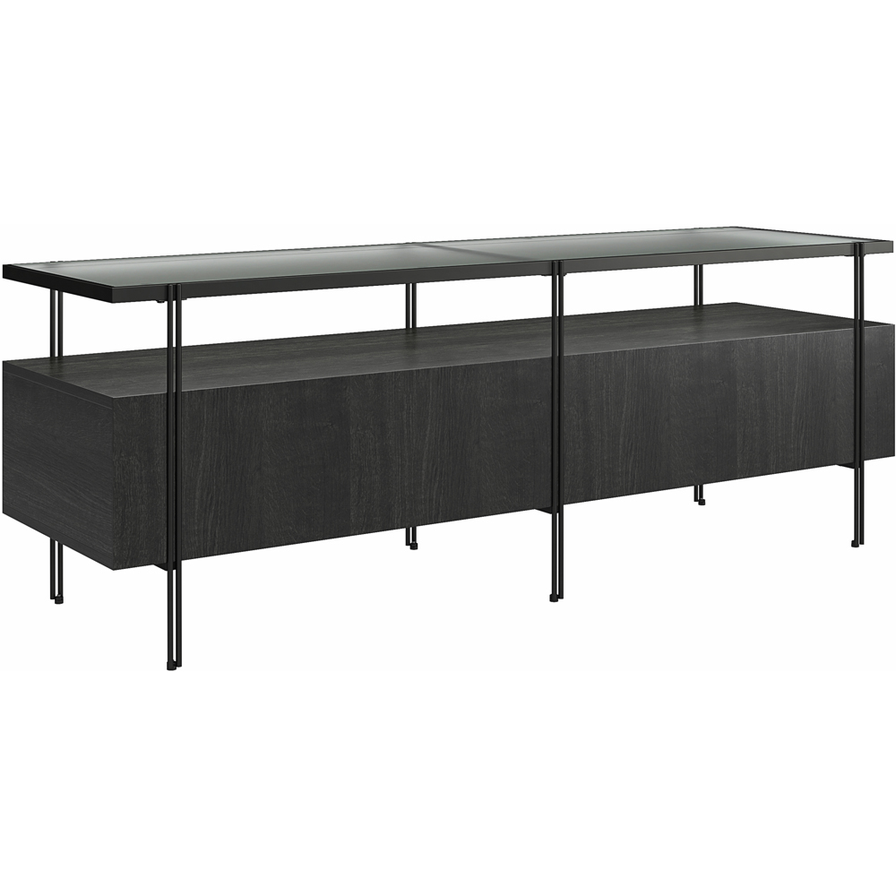 Dorel Wainwright Black Oak TV Stand Image 5