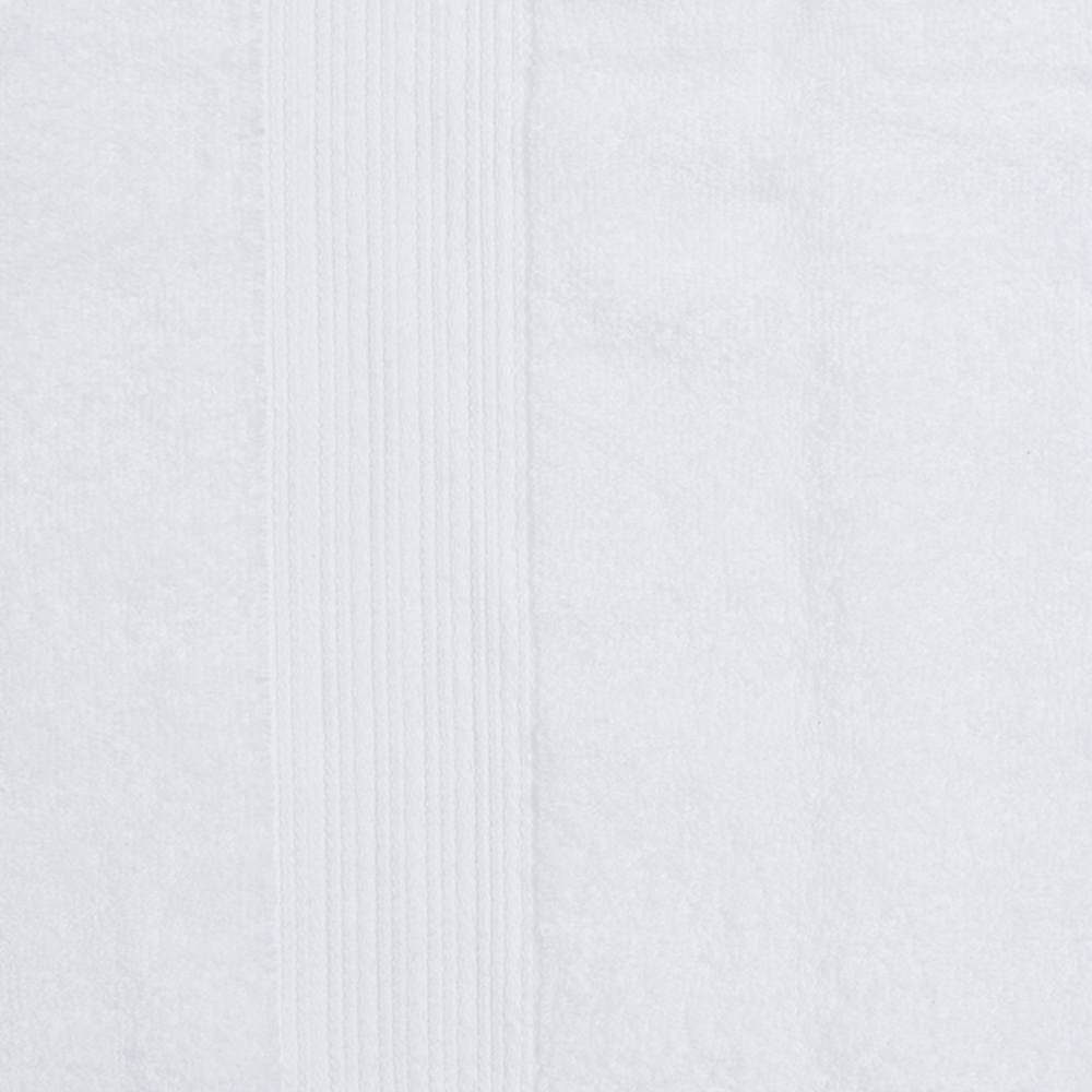 Wilko Supersoft Cotton White Bath Sheet Image 2