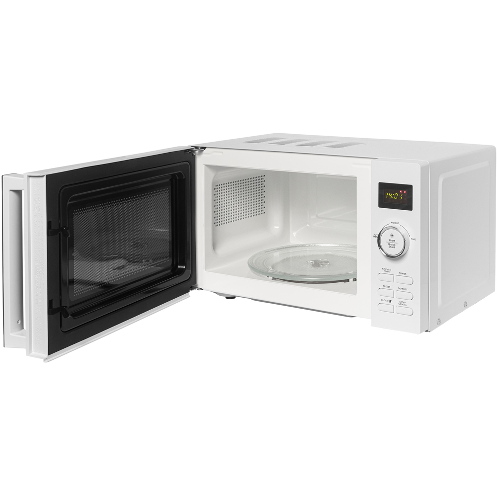 Haden 214652 White 20L Digital Microwave 800W Image 3