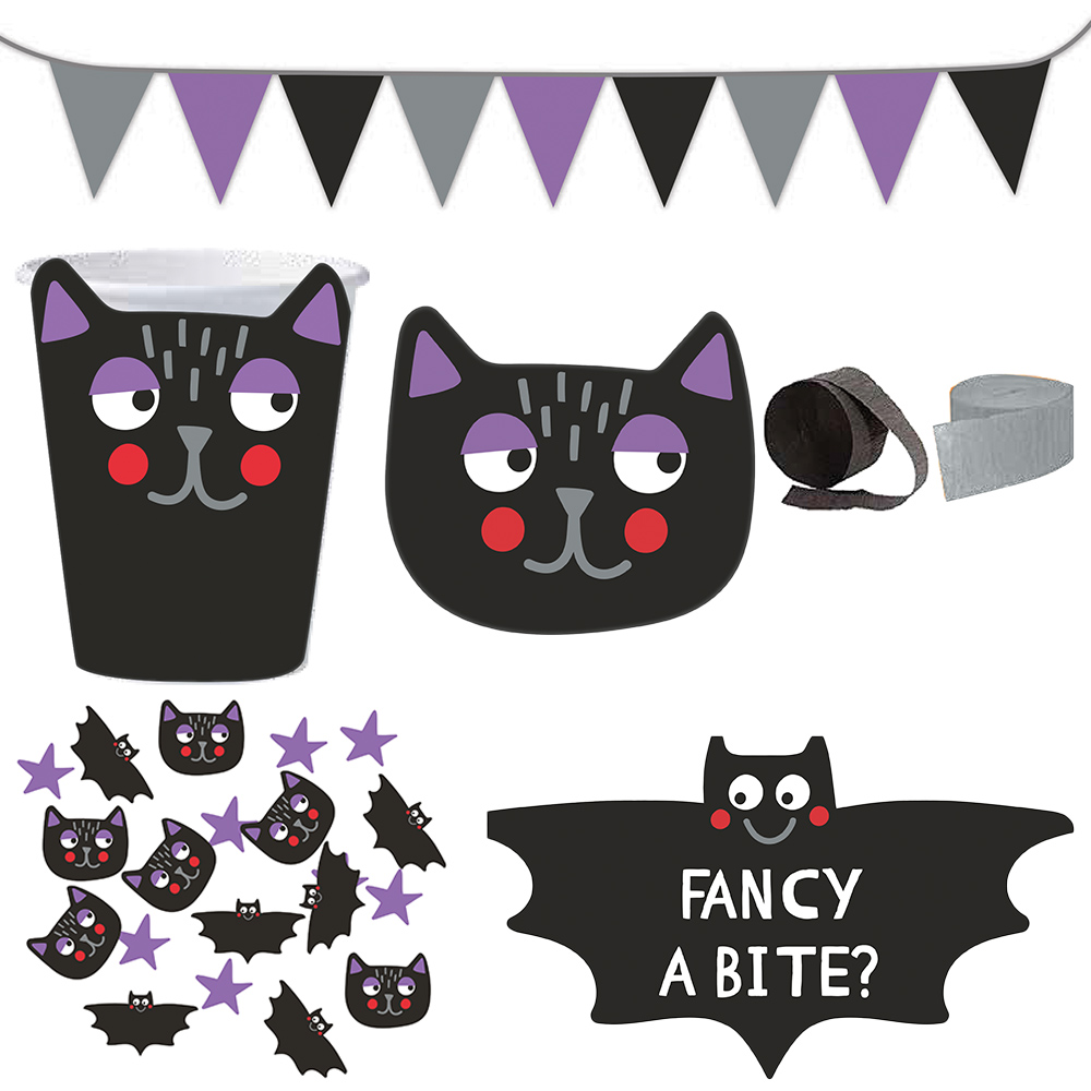 Wilko Halloween Party in a Box 36pk Image 1