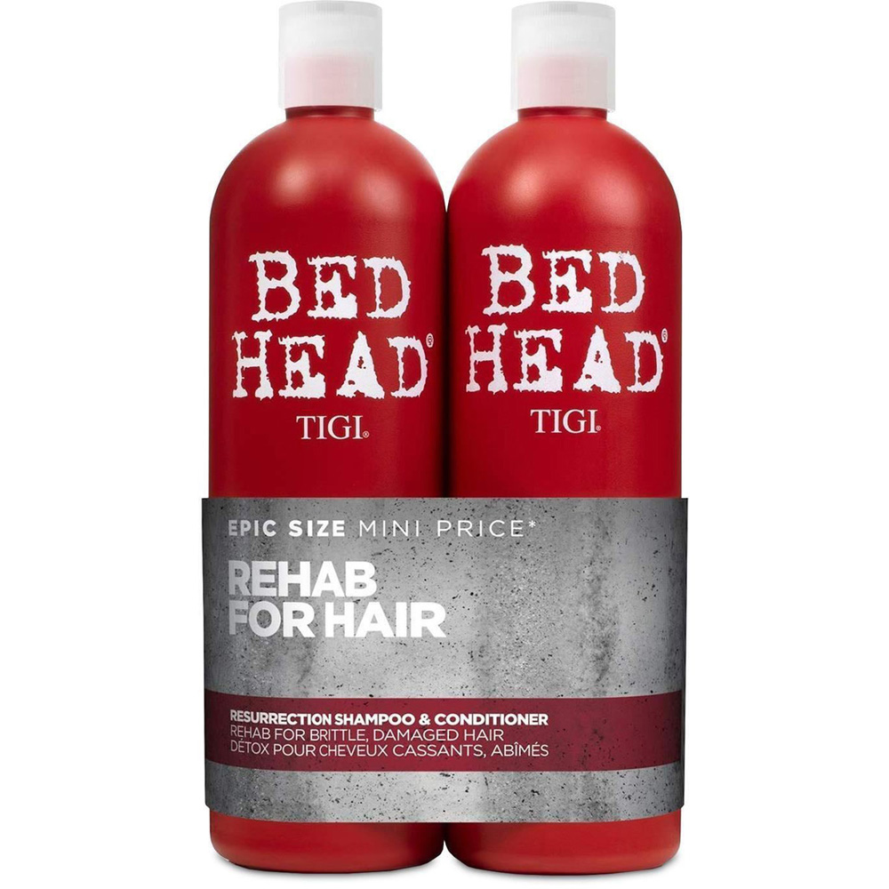 TIGI Bed Head Urban Antidotes Resurrection Shampoo and Conditioner Set 750ml 3 Pack Image 3