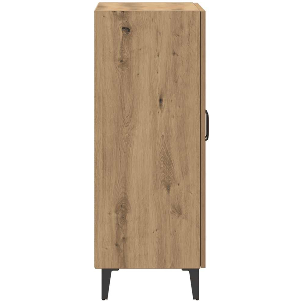 vidaXL 2 Door Artisan Oak Sideboard Image 6
