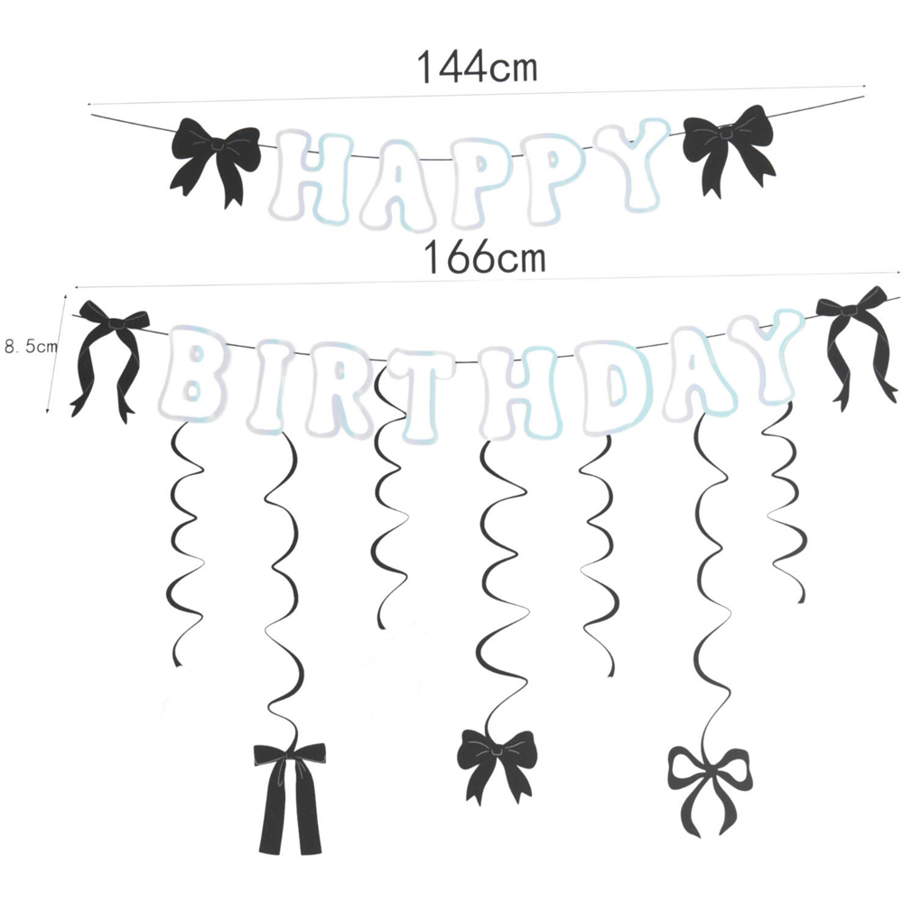 Bow Happy Birthday Banner Image 4