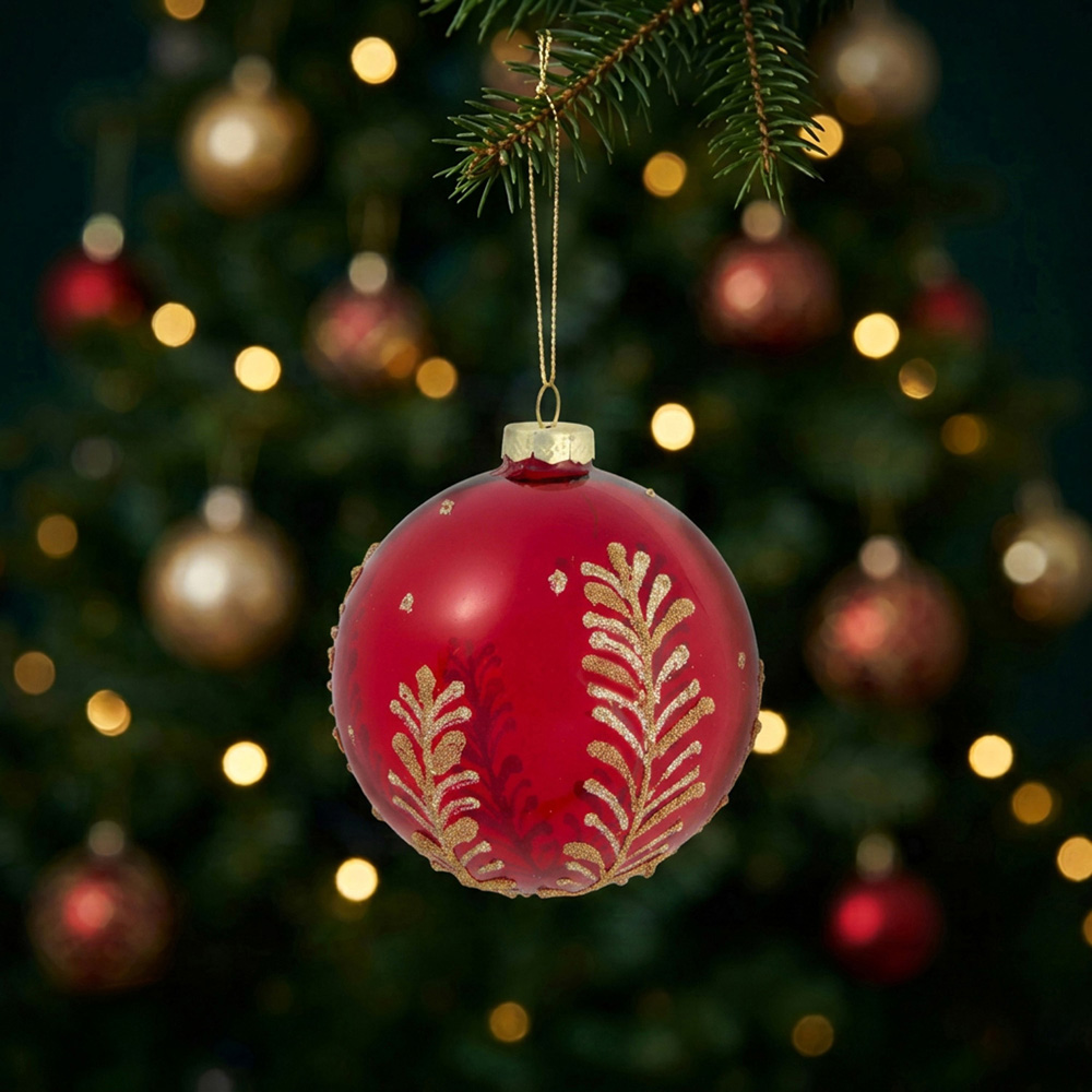 Traditional Embellished Bauble Image 3