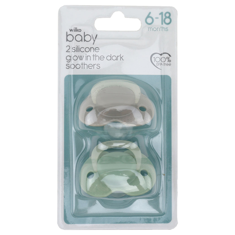 Wilko Night Time Soothers 6-18 Months 2 Pack Image 5