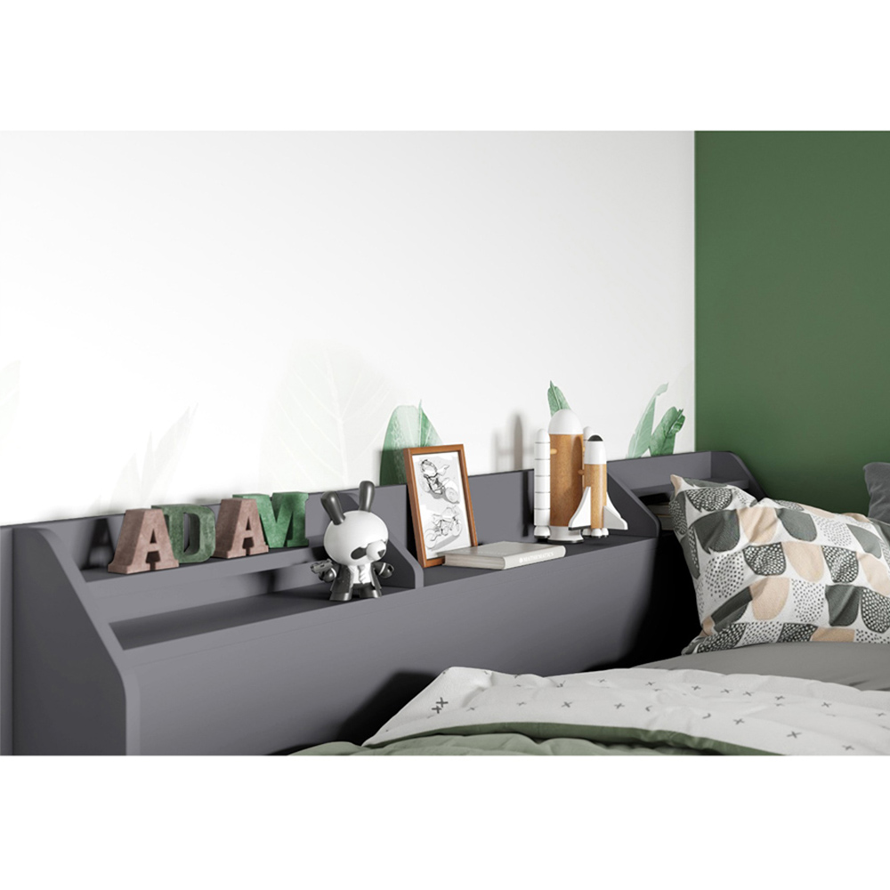 Flair Stepaside Grey L Shaped Bunk Bed Image 3