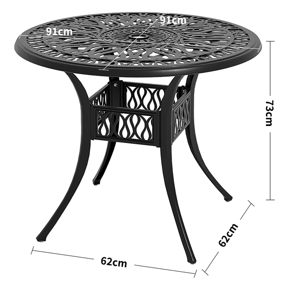 Living and Home Garden Bistro Table Image 8
