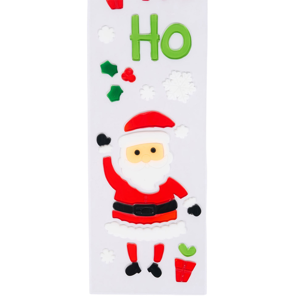 Festive Gel Window Sticker Image 4