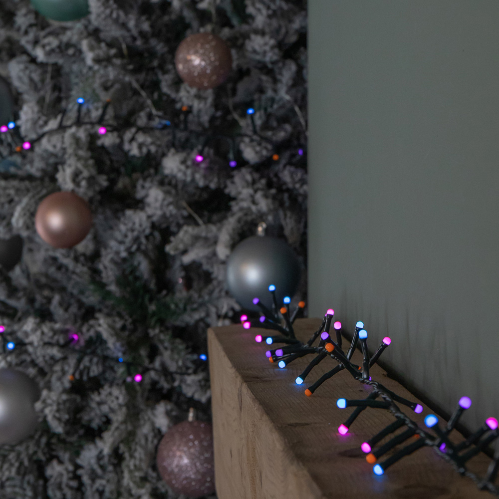 Samuel Alexander BerryBrights 360 Rainbow LED Battery Operated Christmas String Lights 9m Image 1