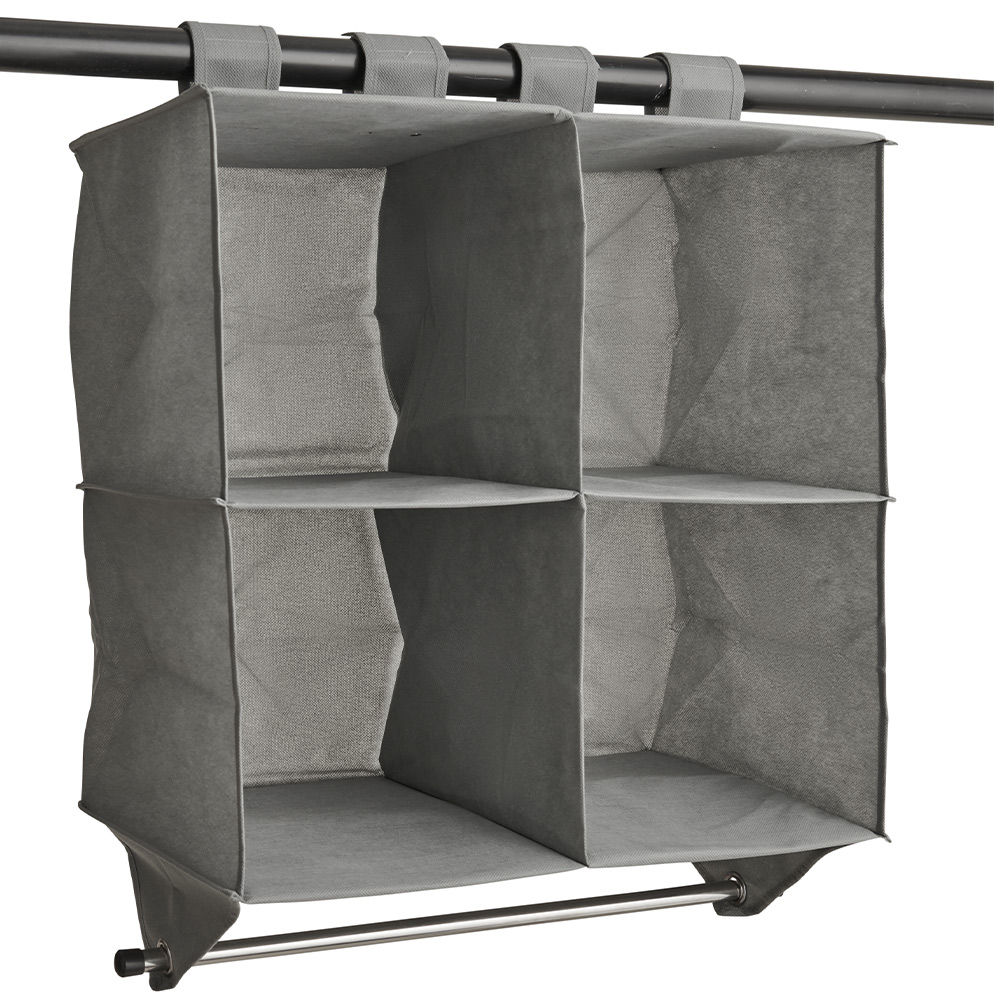 Wilko 4 Shelf Organizer With Under Rack Wilko