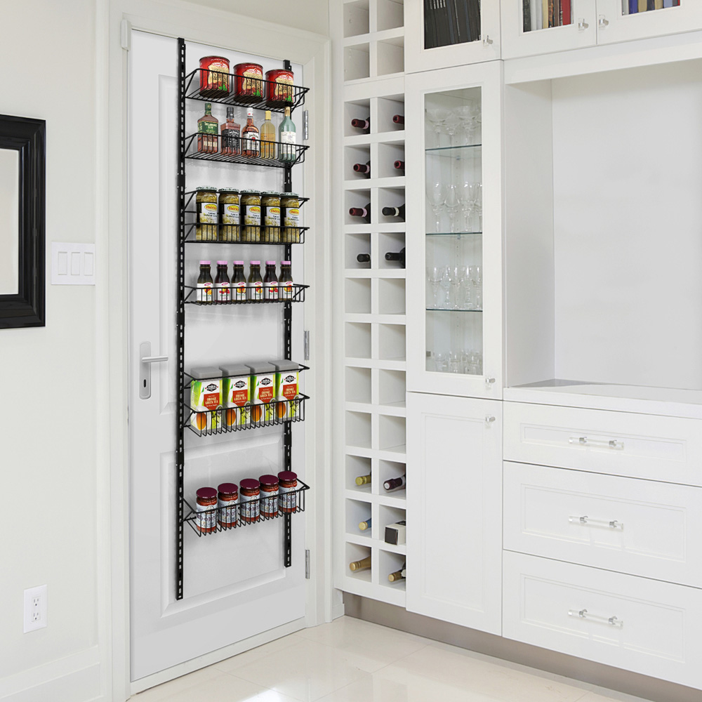 Costway 6 Shelf Over The Door Pantry Rack Image 2