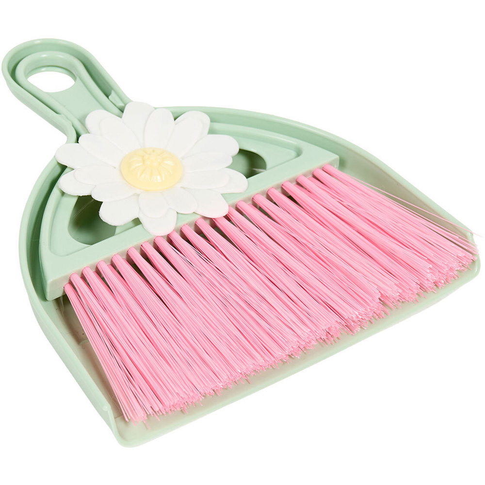 Flower Mini Dustpan and Brush Set Image 6