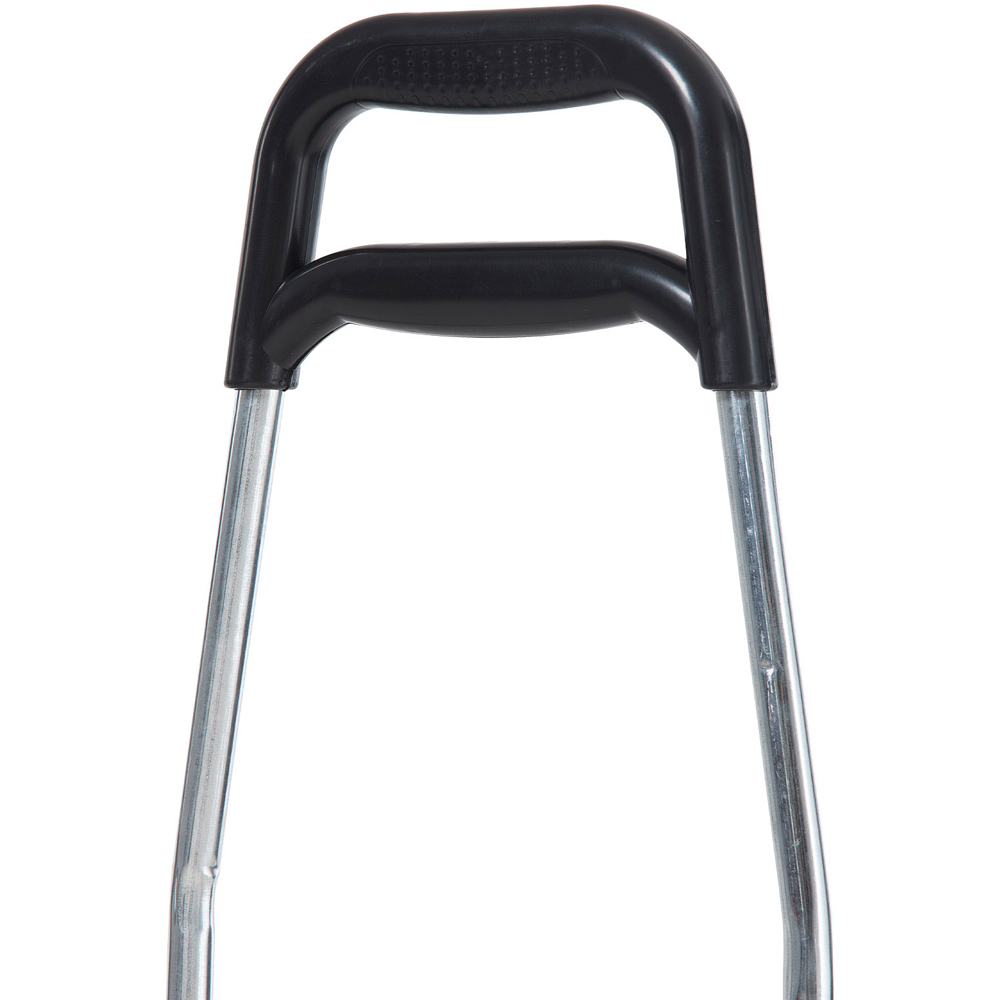 Living and Home Red Foldable Shopping Cart with 2 Wheels Image 3