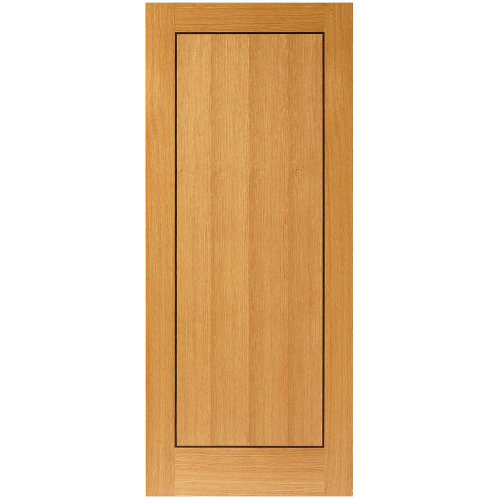 JB Kind Clementine Walnut Oak Veneered FD30 Internal Door 1981 x 686mm Image 1