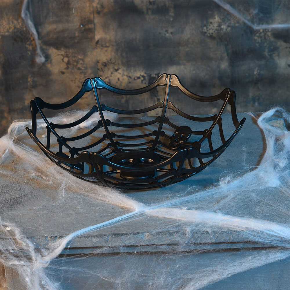Halloween Skull Web Basket Multicolour Image 3