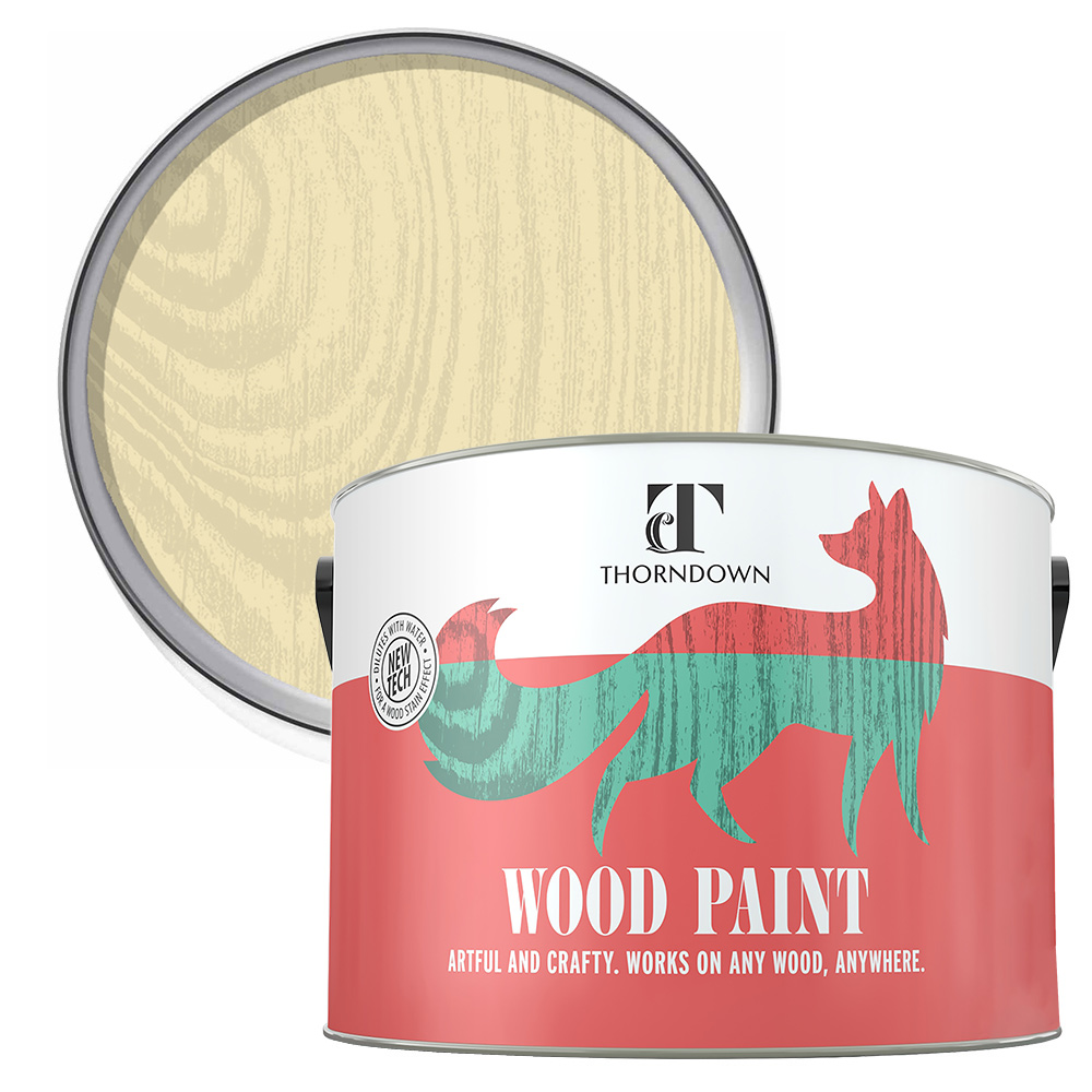 Thorndown Chantry Cream Satin Wood Paint 2.5L Image 1