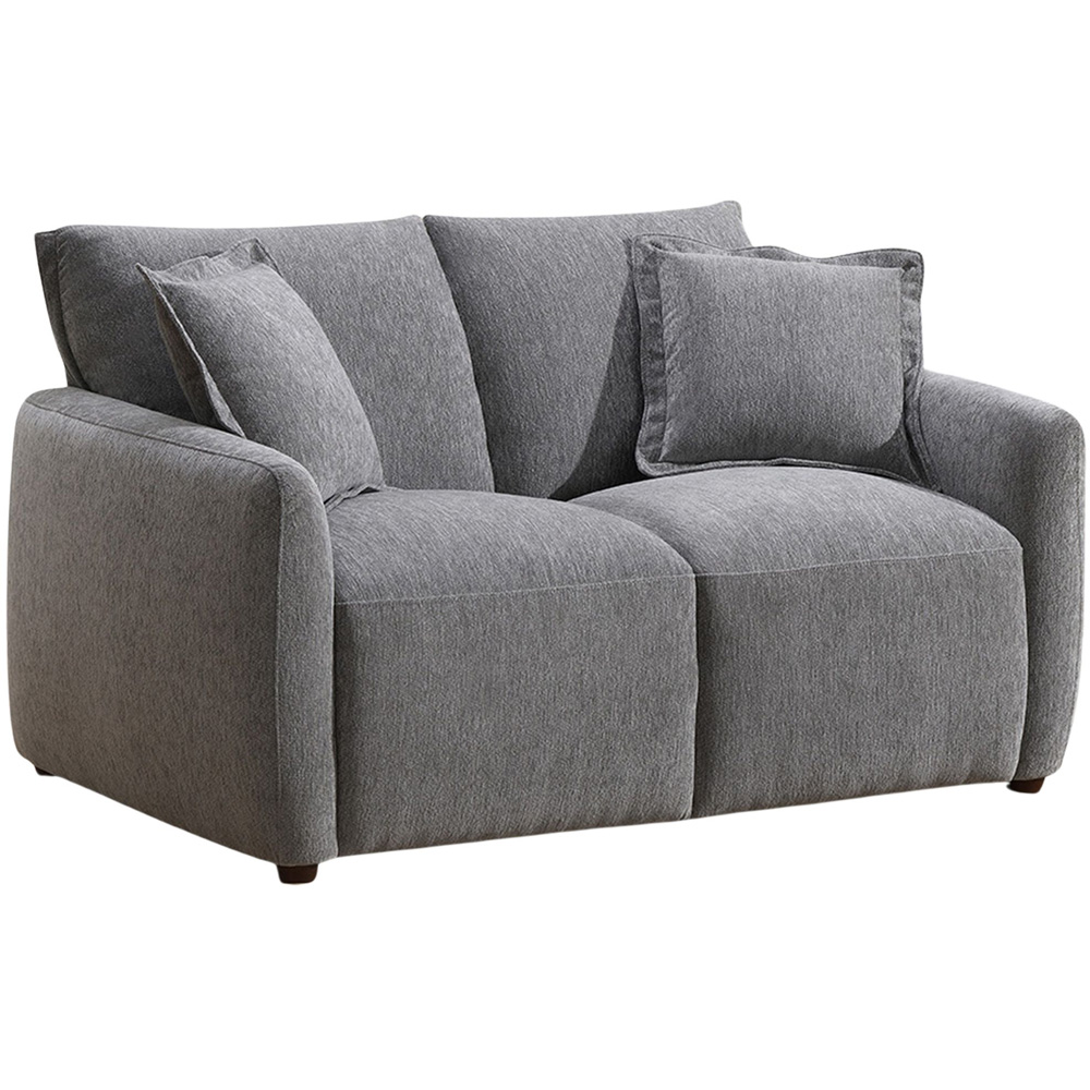 Bedford 2 Seater Light Grey Sofa Image 2