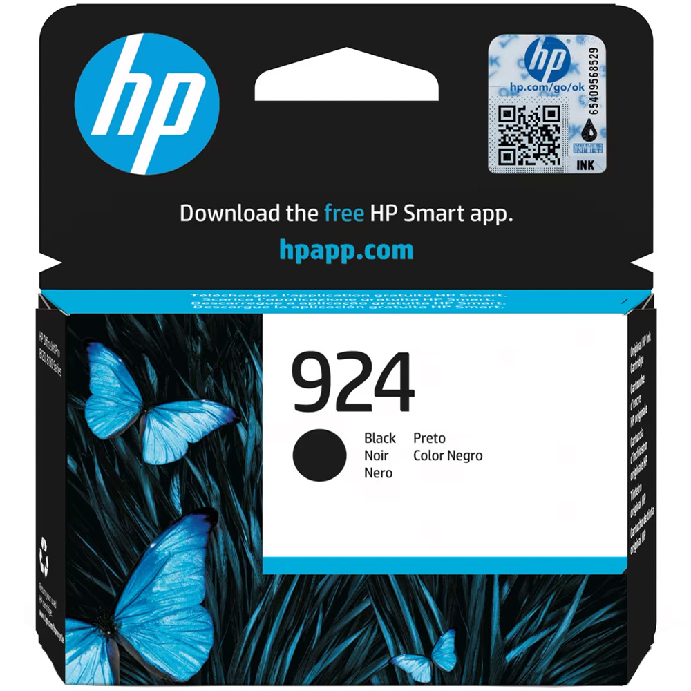 HP 924 Black Ink Cartridge Image