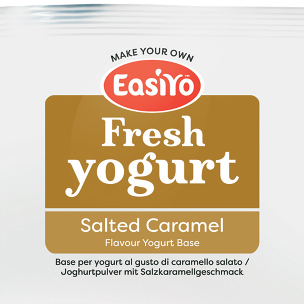EasiYo Salted Caramel Flavour Yoghurt Base 230g Image 2