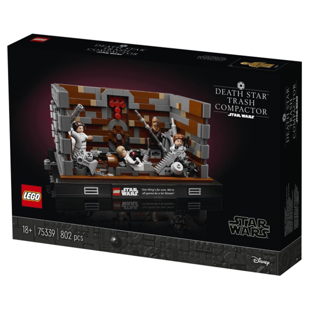 LEGO 75339 Star Wars Death Star Trash Compactor Diorama Image 1