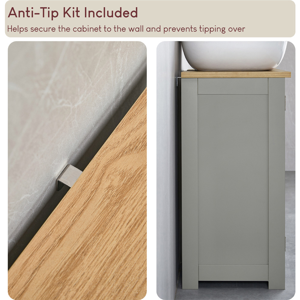 BATH VIDA Priano 2 Door Undersink Cabinet Image 5