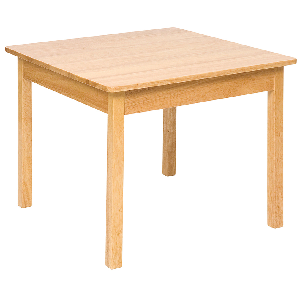 Bigjigs Toys Plain Wooden Table Image 2