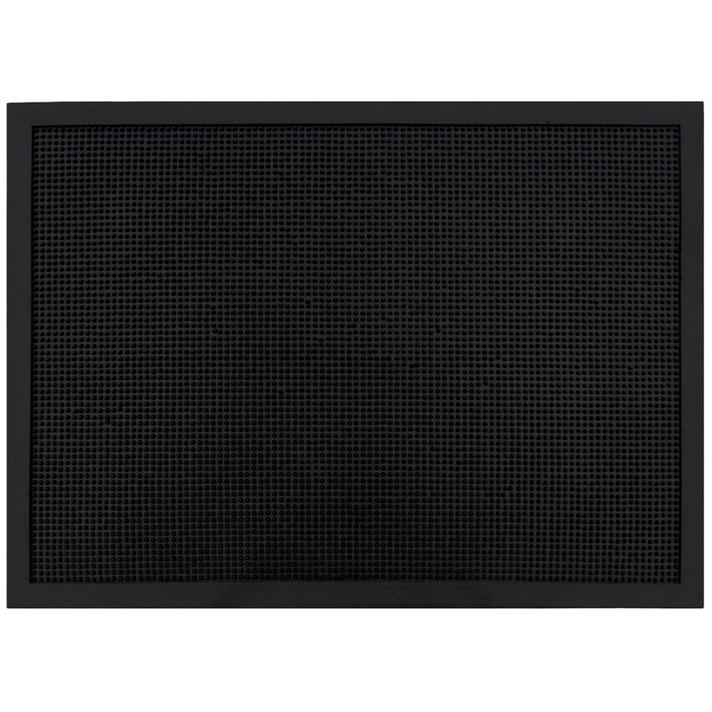 JVL Orion Rubber Scraper Mat 60 x 80cm Image 1