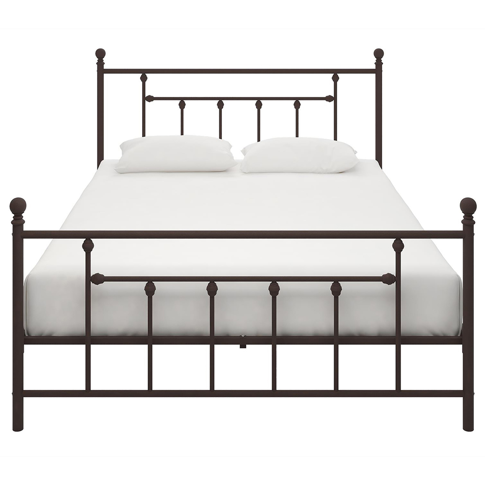 Dorel Manila King Size Bronze Metal Bed Frame Image 3