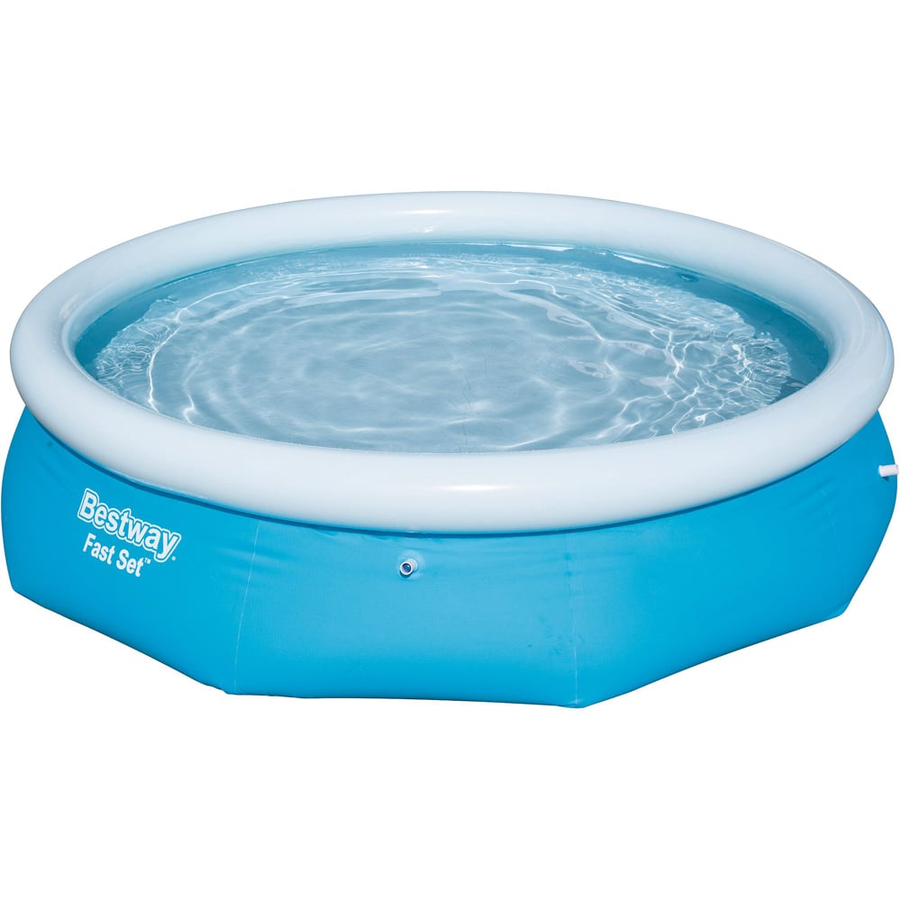 Bestway Fast Set Blue Paddling Swimming Pool with Pump 305 x 76cm Image 2