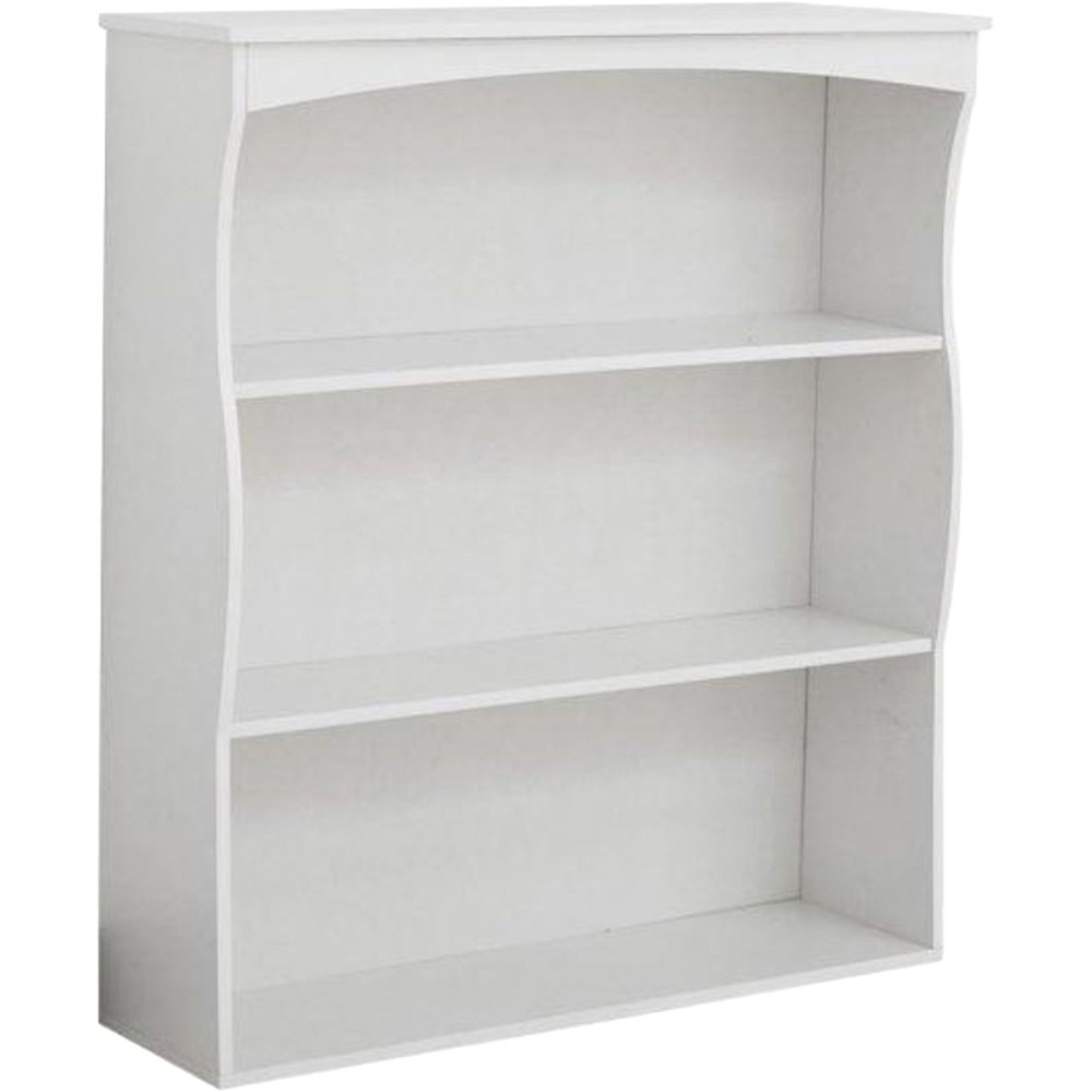 Home Source Polar 3 Tier White Kitchen Wall Mounted Shelf Image 2