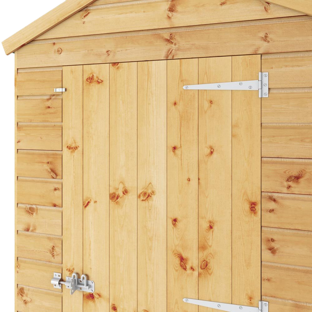 Mercia 6 x 4ft Shiplap Apex Wooden Shed Image 7