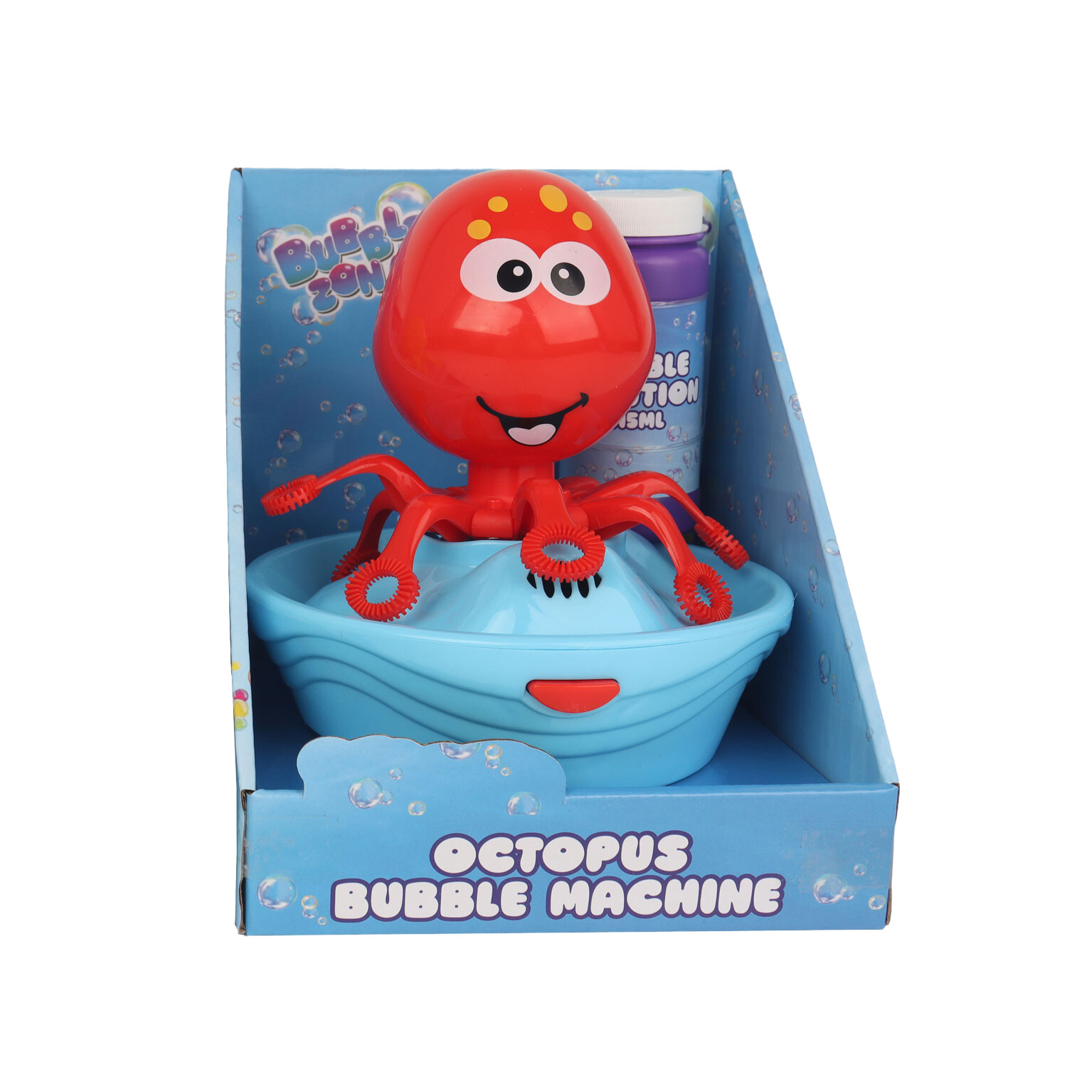 360 Degree Octopus Bubble Machine - Multicolour Image 2