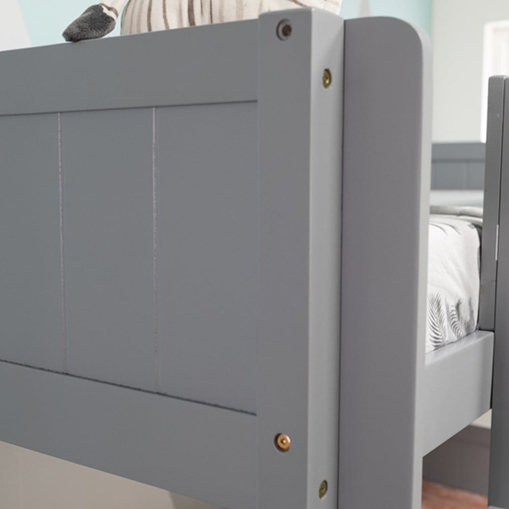 Flair Louis Single Grey Bunk Bed Image 2