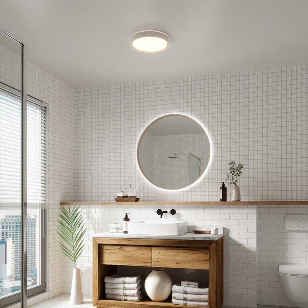 Nordlux Noxy White Ceiling Light Image 2