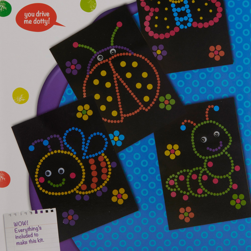 Single Wilko Dotty Art Set 4 Pack 2 in Assorted style Image 3