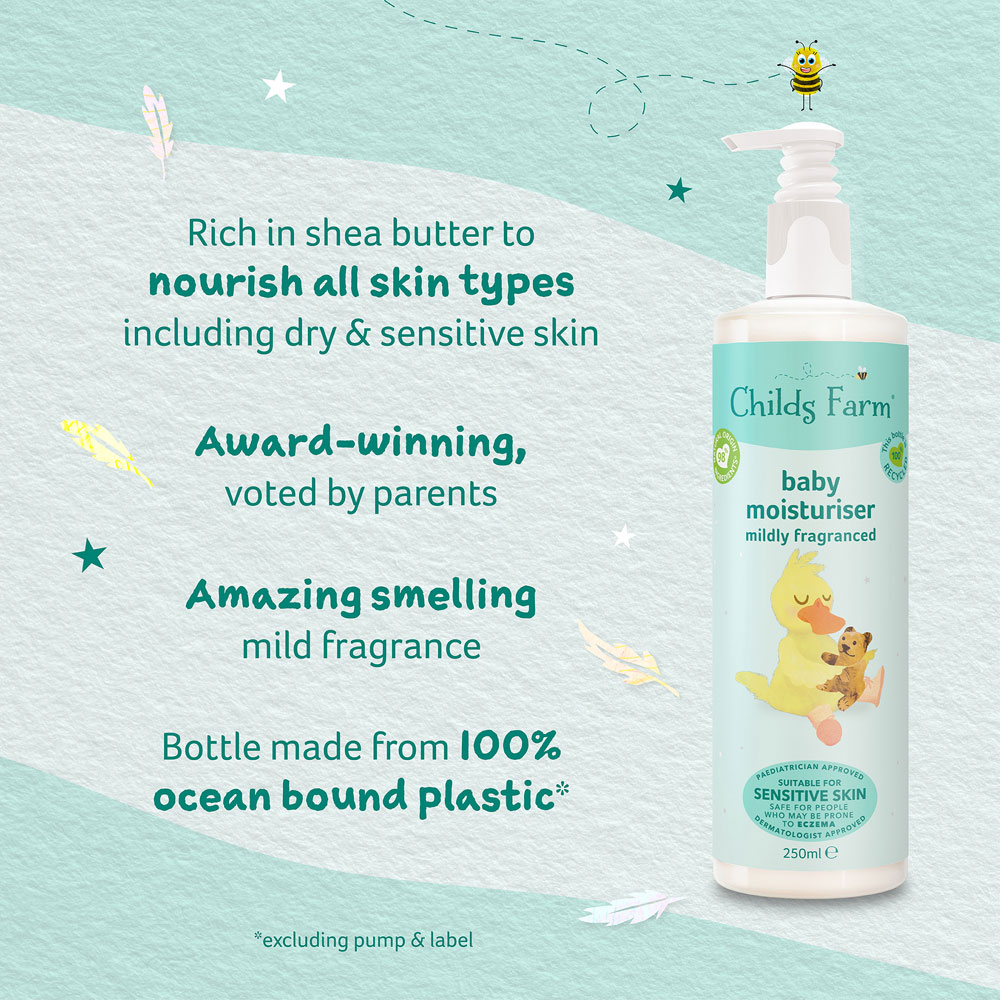 Childs Farm Baby Moisturiser 250ml Wilko