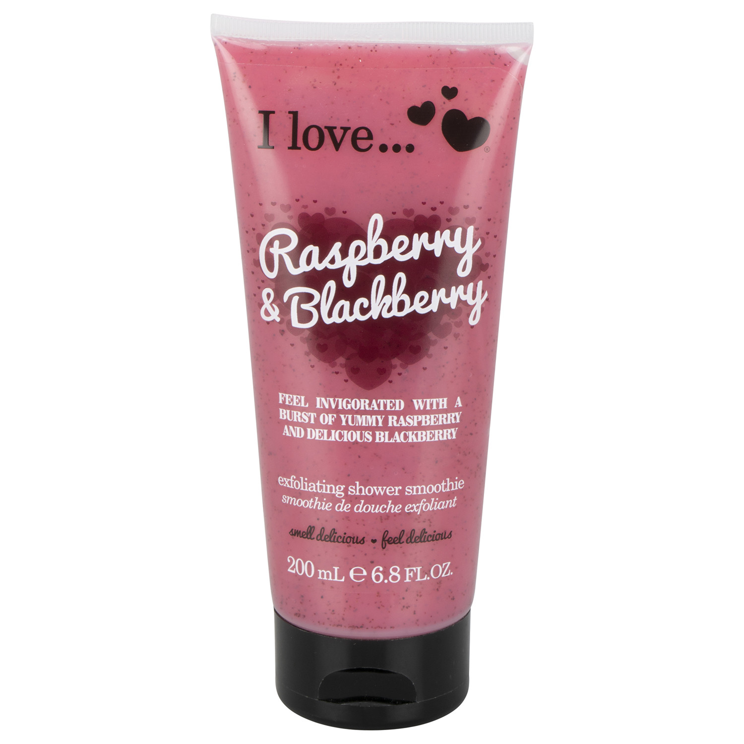 I Love Exfoliating Shower Smoothie 200ml - Raspberry and Blackberry Image
