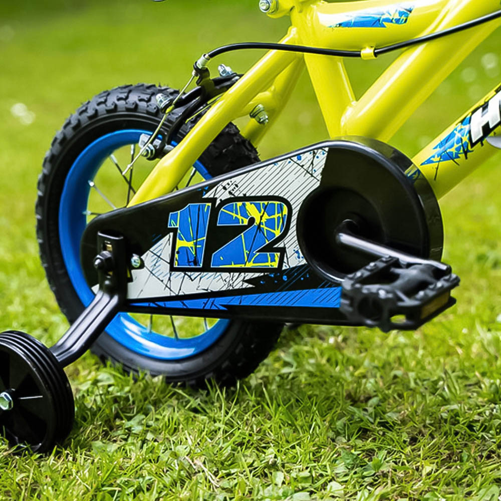 Huffy Pro Thunder 22240W Yellow 12 inch Kids Bike Image 6