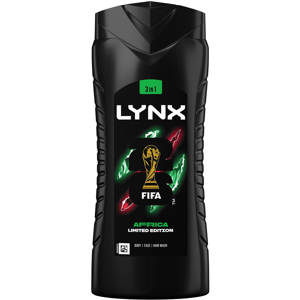 Lynx Africa Mandarin and Sandalwood Energy Boost Shower Gel 500ml 18 Pack Image 6