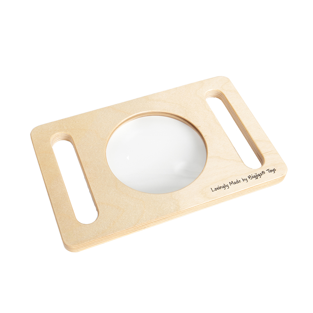 BigJigs Toys Two Handed Magnifier Glass Image 3