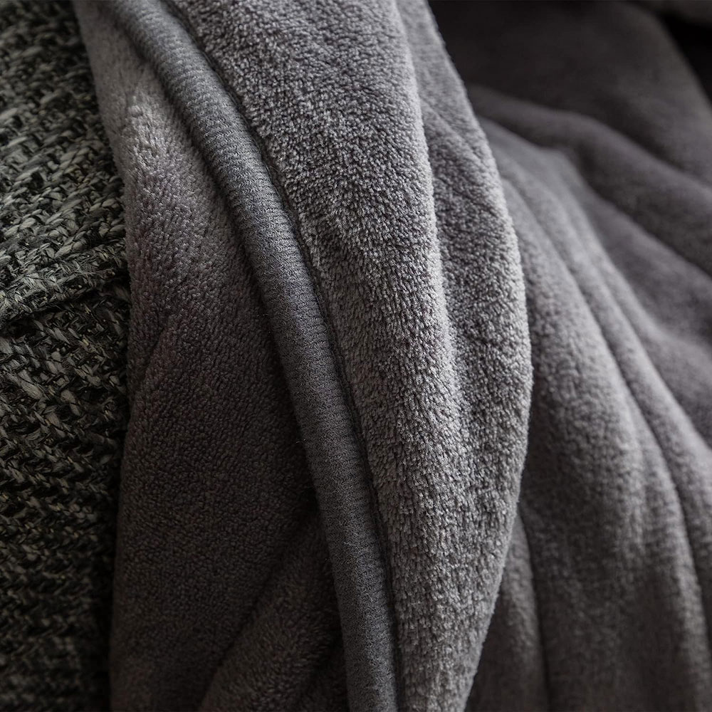 Slumberdown Grey Comfy Hugs Heated Throw 120 x 160cm Image 4