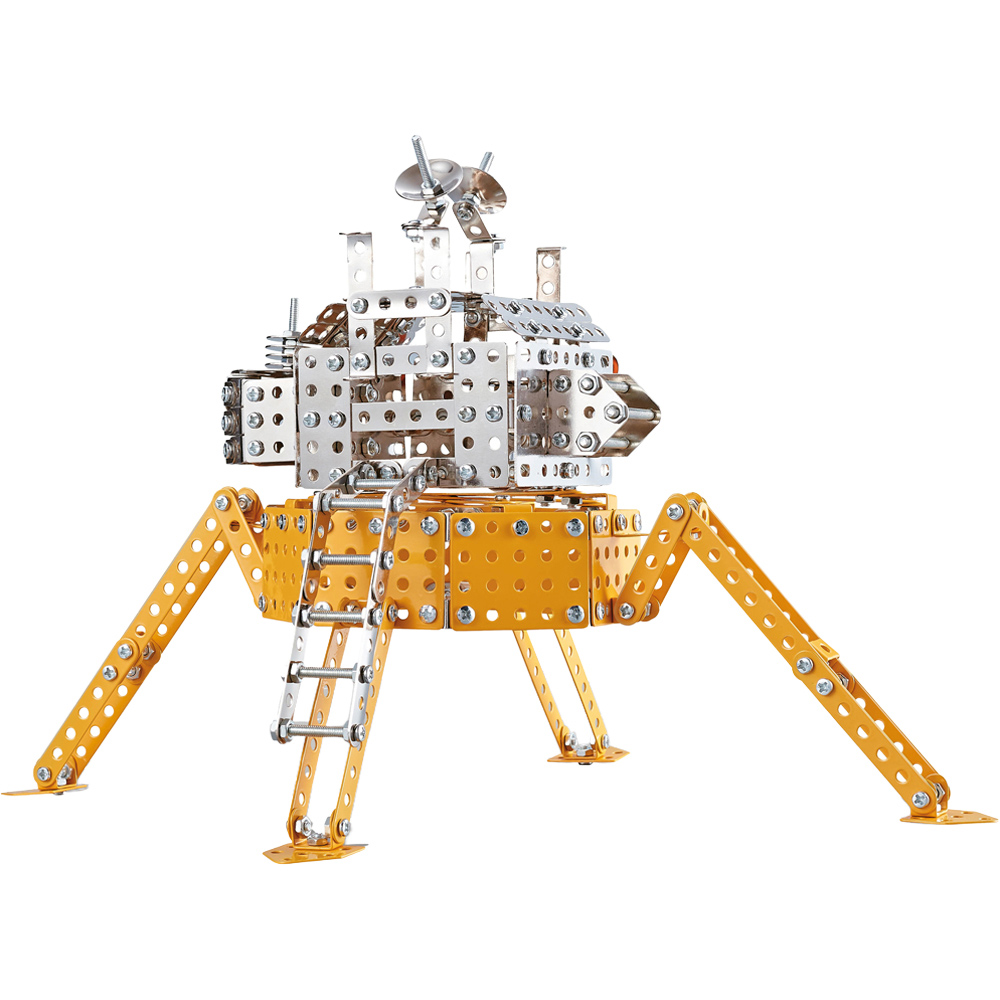 Metal Lunar Lander 558 Piece Construction Set Image 2