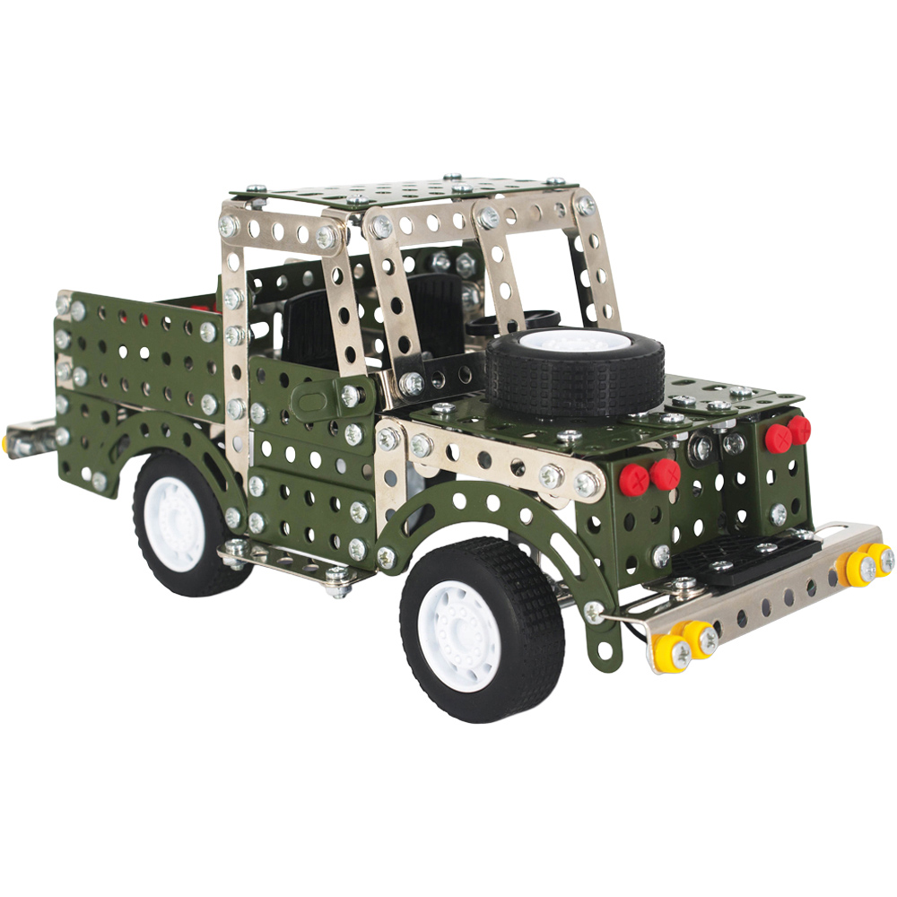 Metal Land Rover 394 Piece Construction Set Image 2