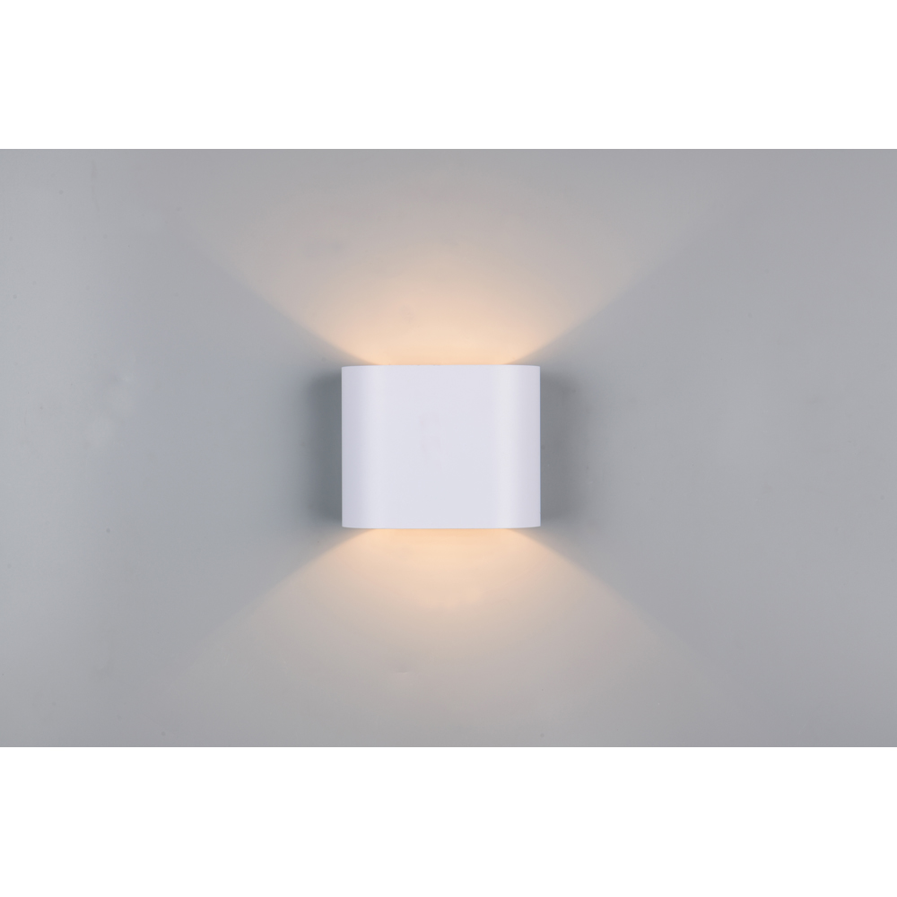 TRIO Alani Matt White Up and Down Wall Light Image 3