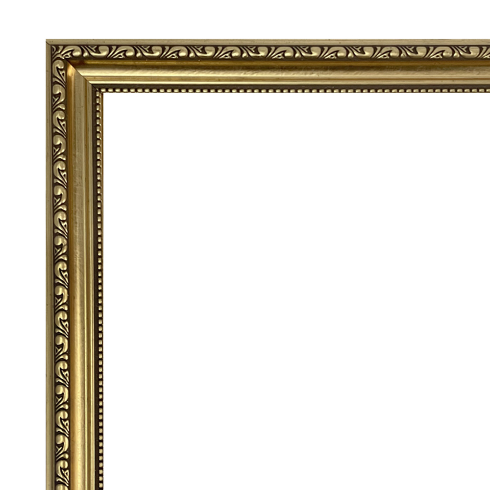 Frames by Post Shabby Chic Antique Gold Photo Frame 12 x 10 Inch Image 2