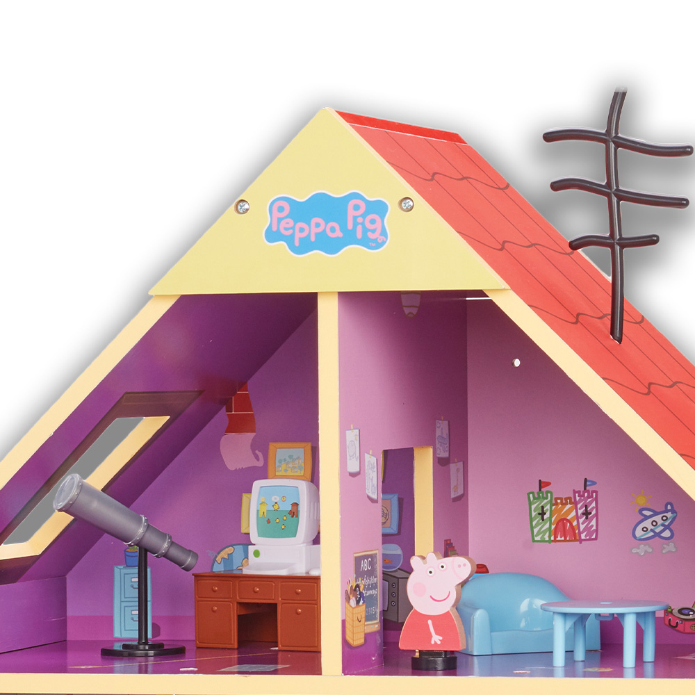 Peppa Pig Wooden Playhouse Wilko
